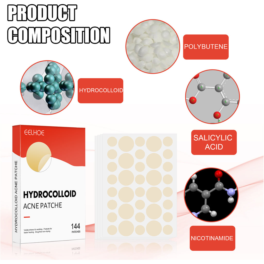 Hydrocolloid Acne Patch Makeup Closed Acne Patch l Ducas Boutique