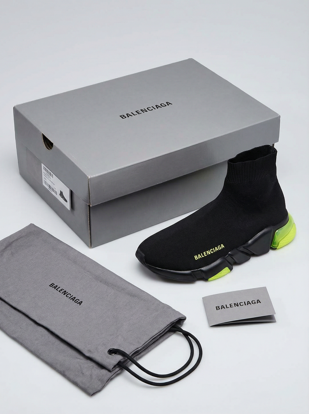 Neon Stide Sock Sneakers l Ducas Boutique