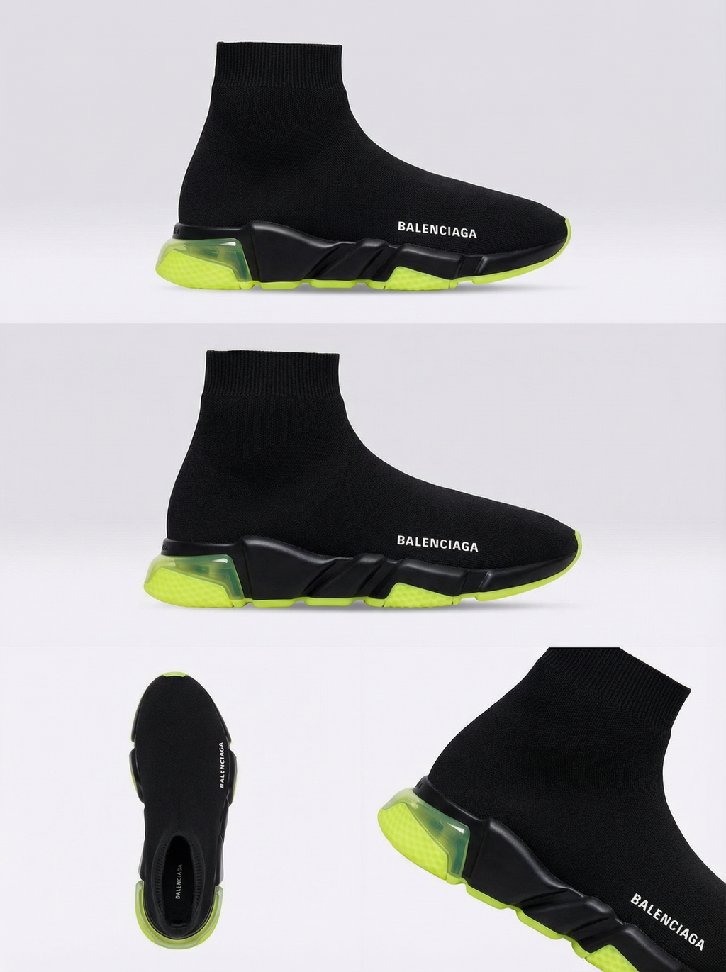Neon Stide Sock Sneakers l Ducas Boutique