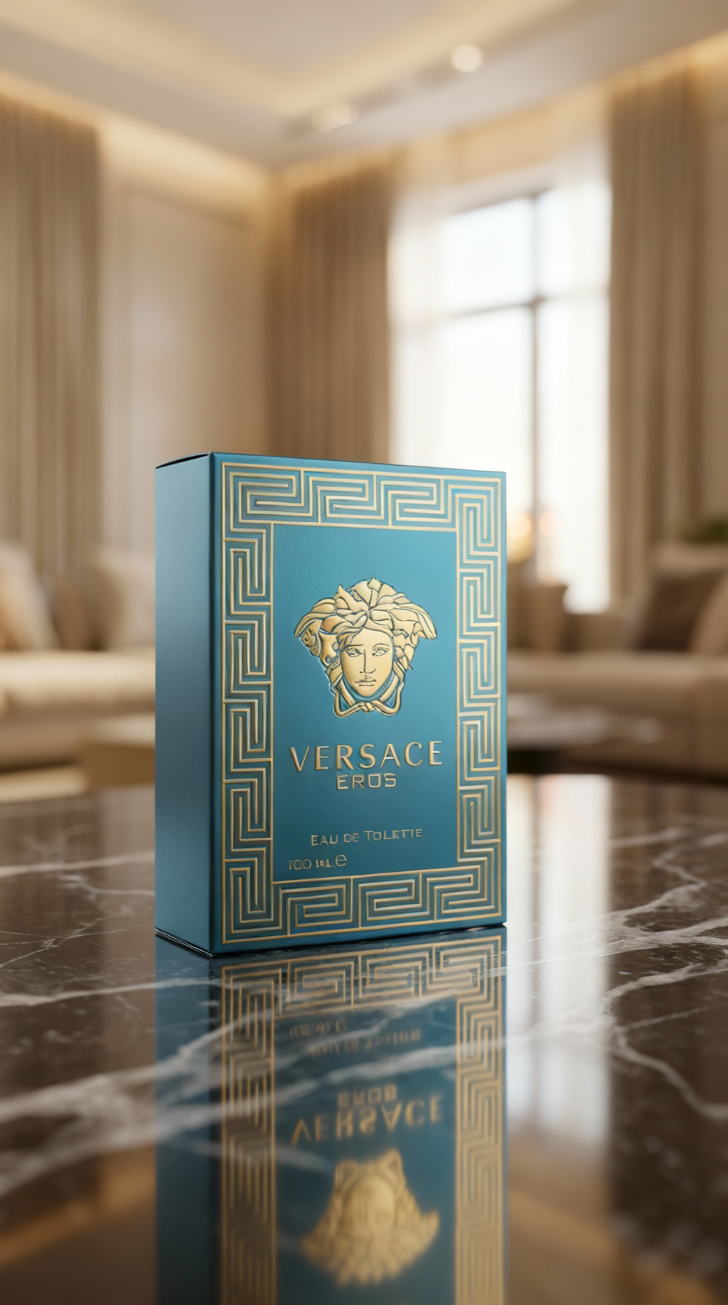 Versace Eros Eau de Parfum – Men’s Luxury Fragrance 3.4 Oz