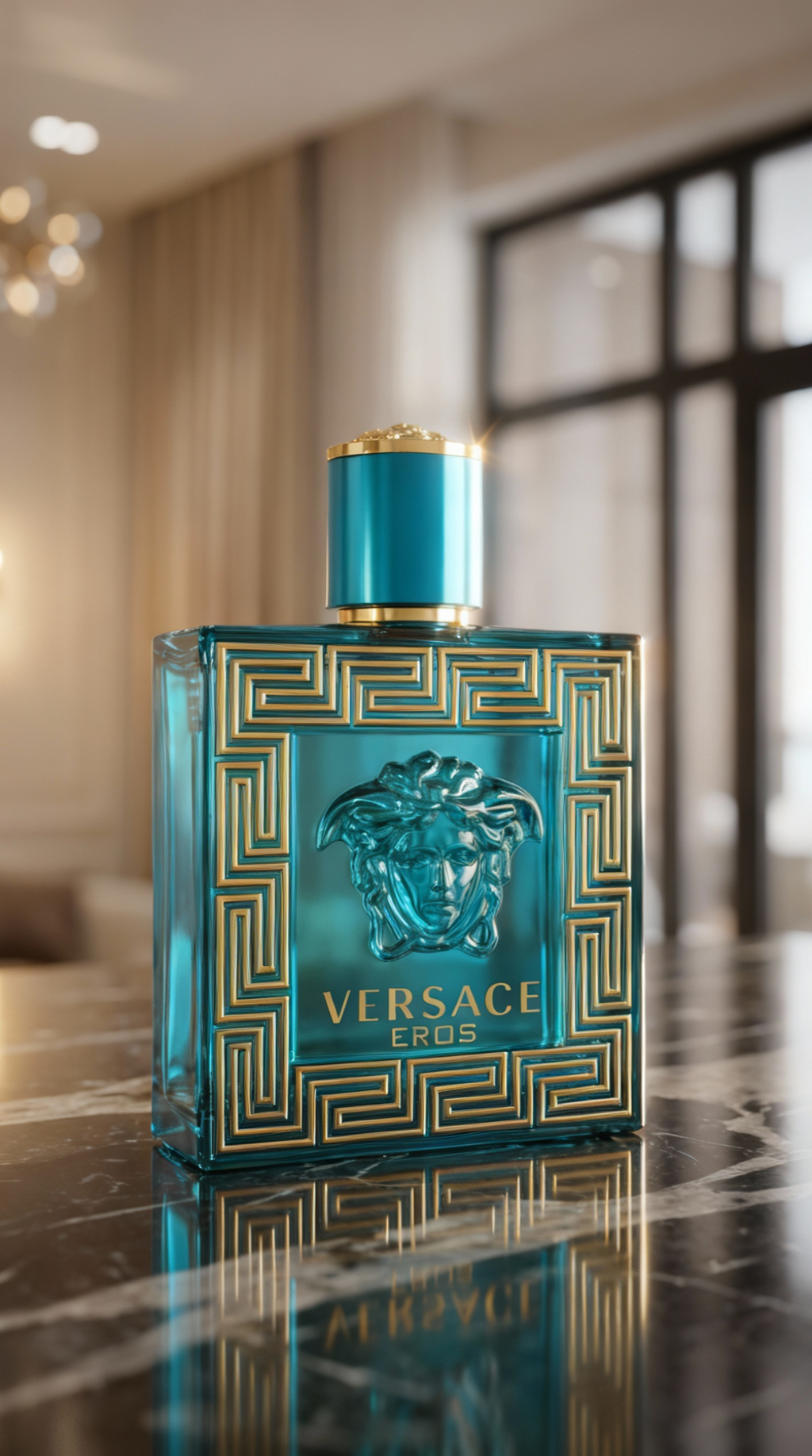 Versace Eros Eau de Parfum – Men’s Luxury Fragrance 3.4 Oz