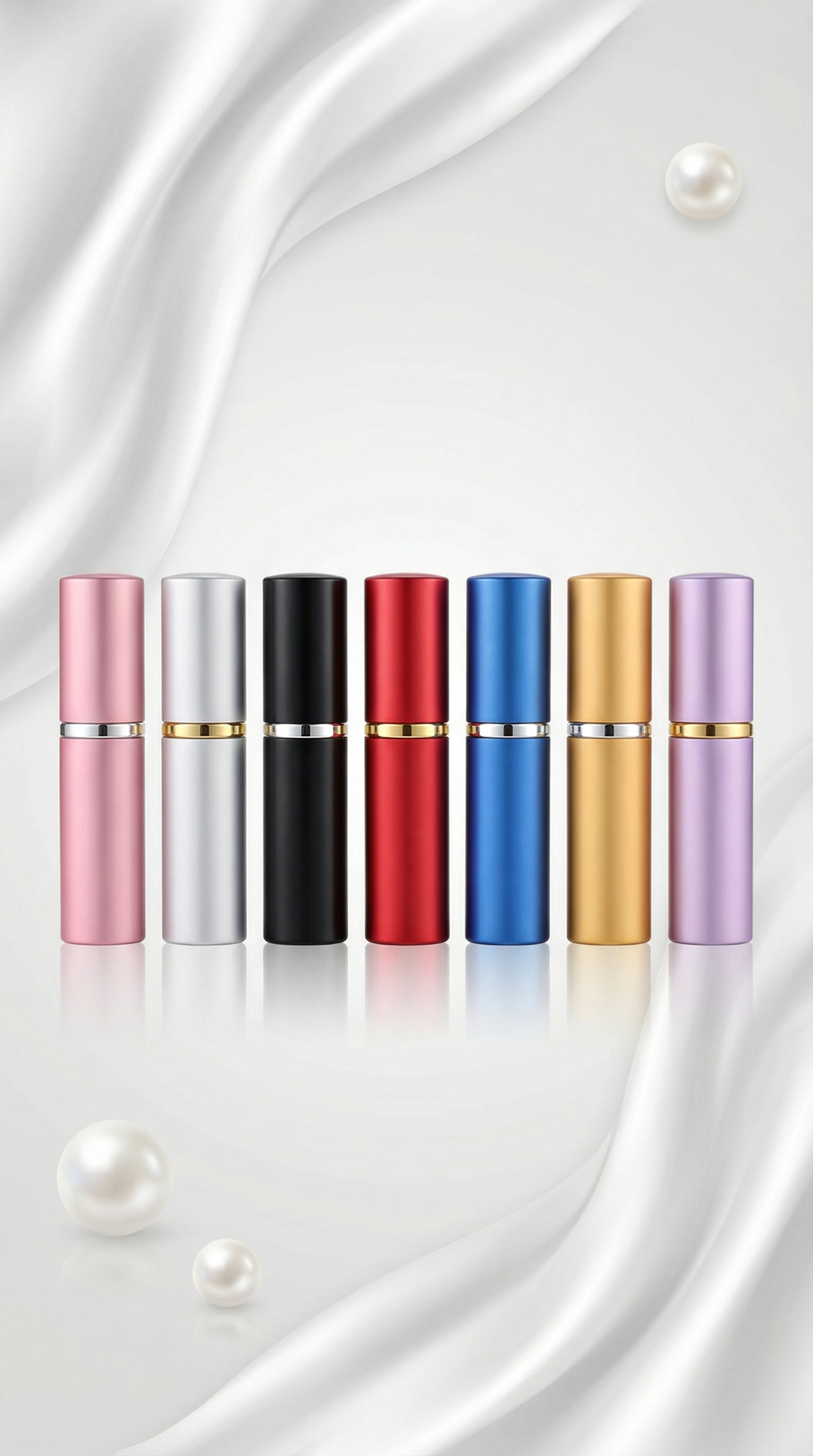 Refillable Travel Perfume Atomizer 8ml – Portable Luxury Spray Bottle